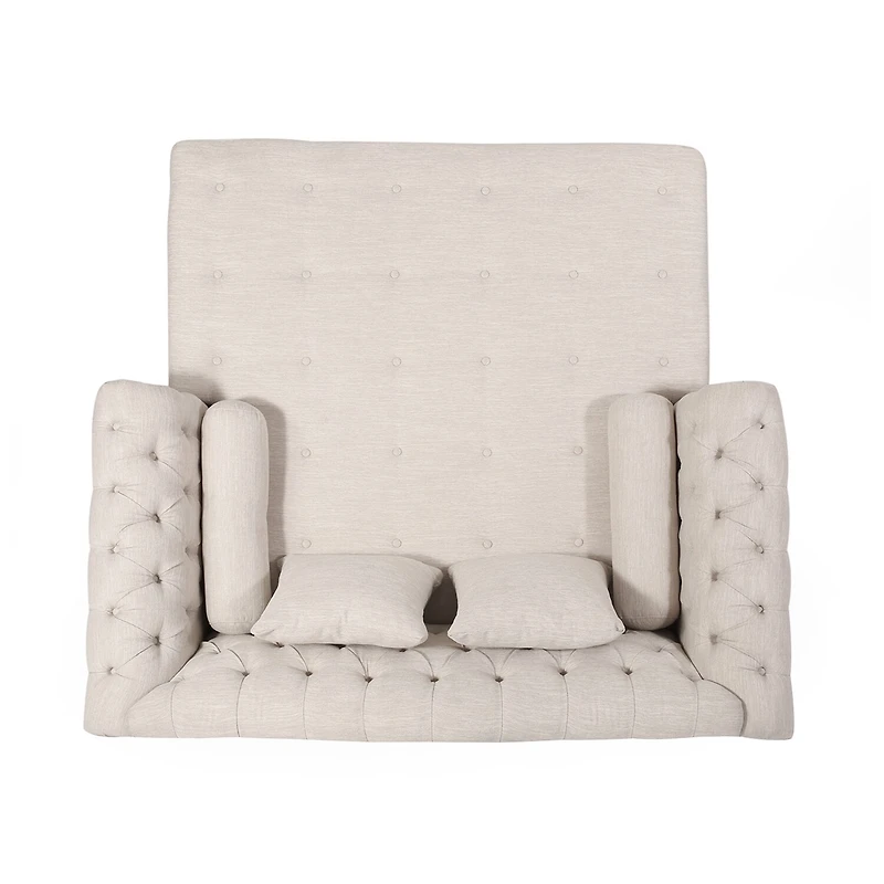 Wellen Nailhead Trim Chaise Lounge