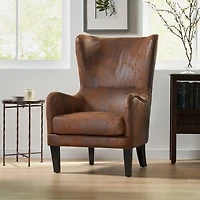 Lorenzo Upholstered Wingback Chair