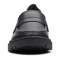 Clarks Call Ease Womens Moc Closed Toe Loafers