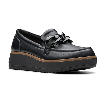 Clarks Zylah May Womens Moc Closed Toe Loafers