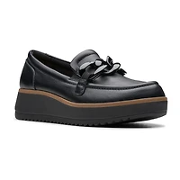 Clarks Zylah May Womens Moc Closed Toe Loafers