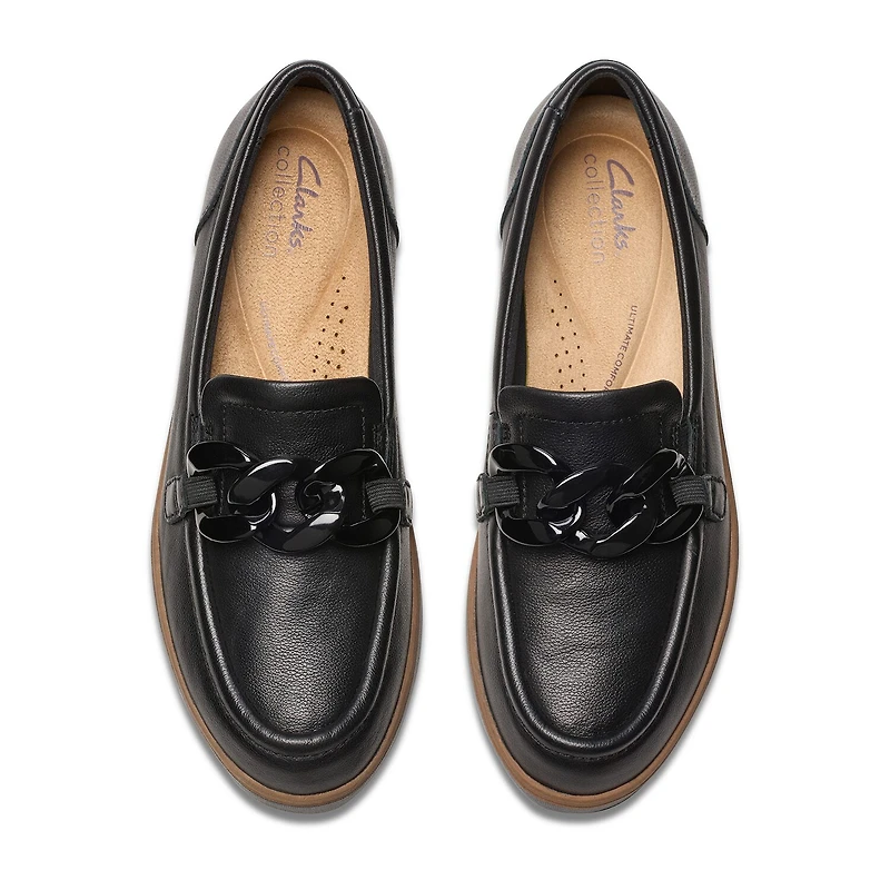 Clarks Zylah May Womens Moc Closed Toe Loafers