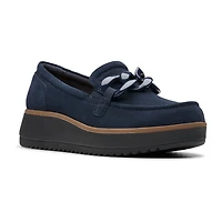 Clarks Zylah May Womens Moc Closed Toe Loafers