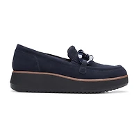 Clarks Zylah May Womens Moc Closed Toe Loafers
