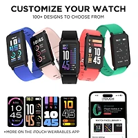 Itouch Active 4 Unisex Adult Smart Watch Tc4s01-G10