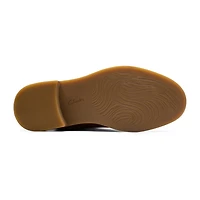 Clarks Womens Maye Carly Stacked Heel Riding Boots