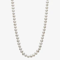 Womens White Cultured Freshwater Pearl Sterling Silver 2-pc. Jewelry Set