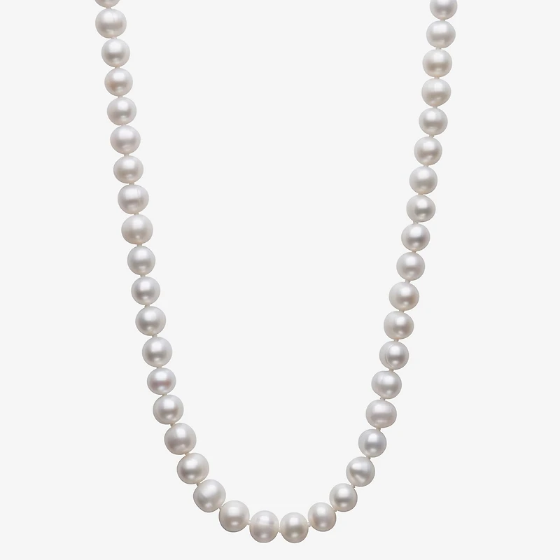 Womens White Cultured Freshwater Pearl Sterling Silver 3-pc. Jewelry Set