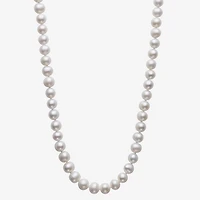 Womens White Cultured Freshwater Pearl Sterling Silver 3-pc. Jewelry Set