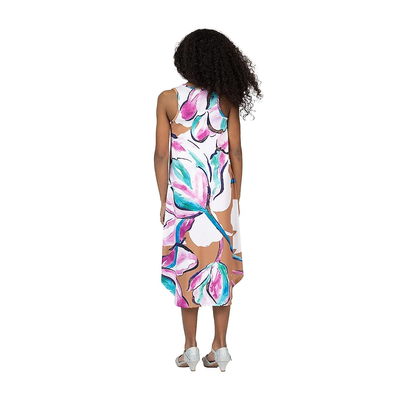 24sevenkid Big Kid Girls Sleeveless A-Line Dress