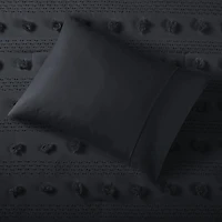 Intelligent Design Vera Clip Jacquard Comforter Set With Sham