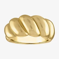 Womens 14K Gold Over Silver Cocktail Ring