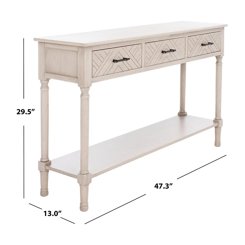 Safavieh Peyton 3-Drawer Console Table