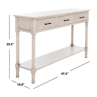 Safavieh Peyton 3-Drawer Console Table