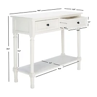 Safavieh Tate 2-Drawer Console Table