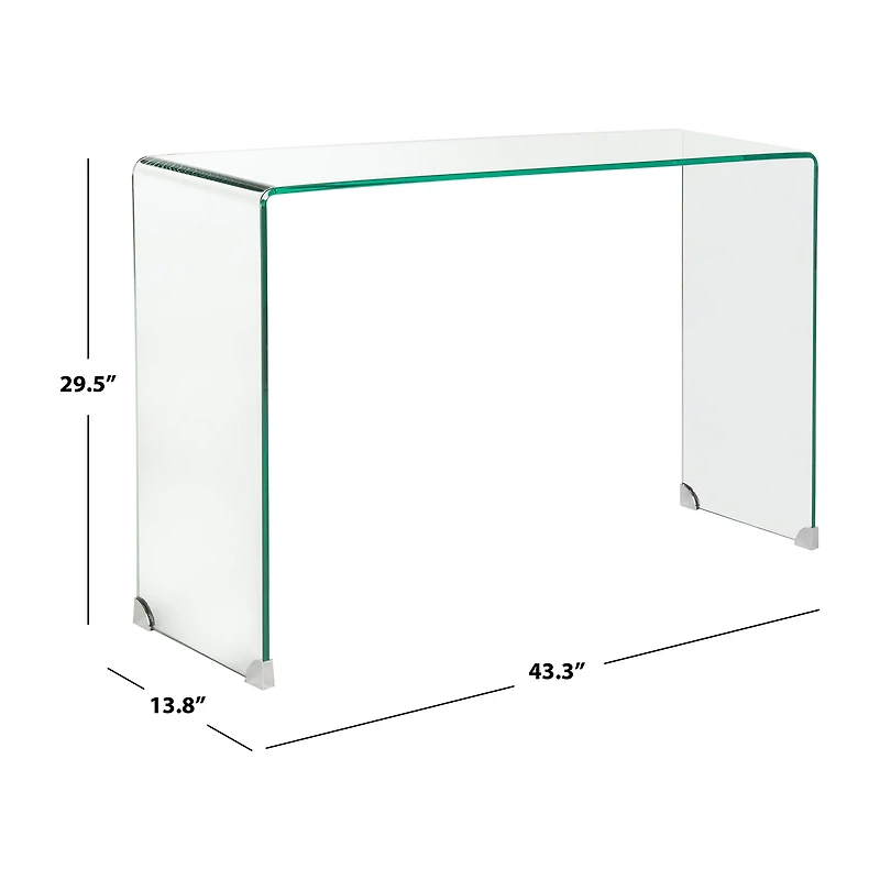 Safavieh Ambler Glass Console Table