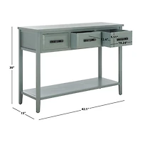 Safavieh Aiden Storage 3-Drawer Console Table