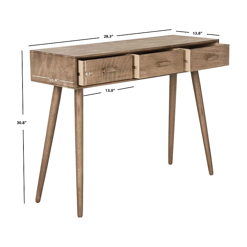 Safavieh Albus Storage 3-Drawer Console Table