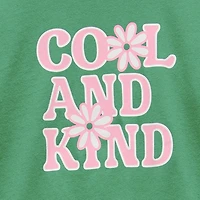 Okie Dokie Toddler & Little Girls Round Neck Long Sleeve Regular Fit Graphic T-Shirt