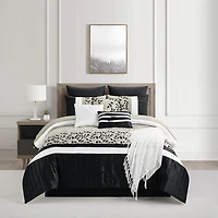 Eden & Oak Milano 10-pc. Midweight Embroidered Comforter Set