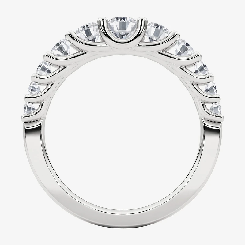 Grown Gorgeous Womens 2.5MM 1 CT. T.W. Lab White Diamond 14K Gold Anniversary Wedding Band