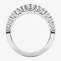 Grown Gorgeous Womens 2.5MM 1 CT. T.W. Lab White Diamond 14K Gold Anniversary Wedding Band