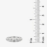 Grown Gorgeous Womens 2.5MM 1 CT. T.W. Lab White Diamond 14K Gold Anniversary Wedding Band