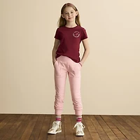 Xersion Little & Big Kid Girls Crew Neck Short Sleeve Regular Fit Graphic T-Shirt