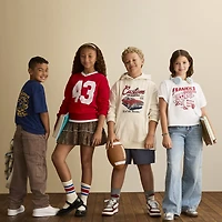 Thereabouts Little & Big Kid Boys Adjustable Waist Carpenter Jean