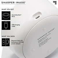 Sharper Image Sleep Therapy Sound Soother 4inch