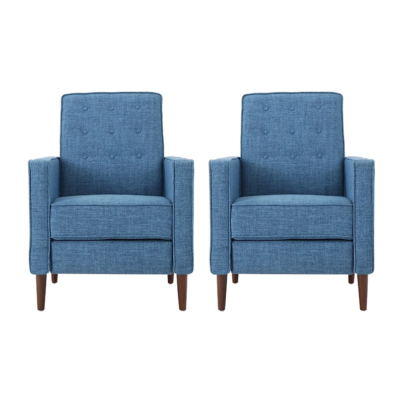 2-pc. Tufted Track-Arm Recliner