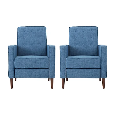 2-pc. Tufted Track-Arm Recliner