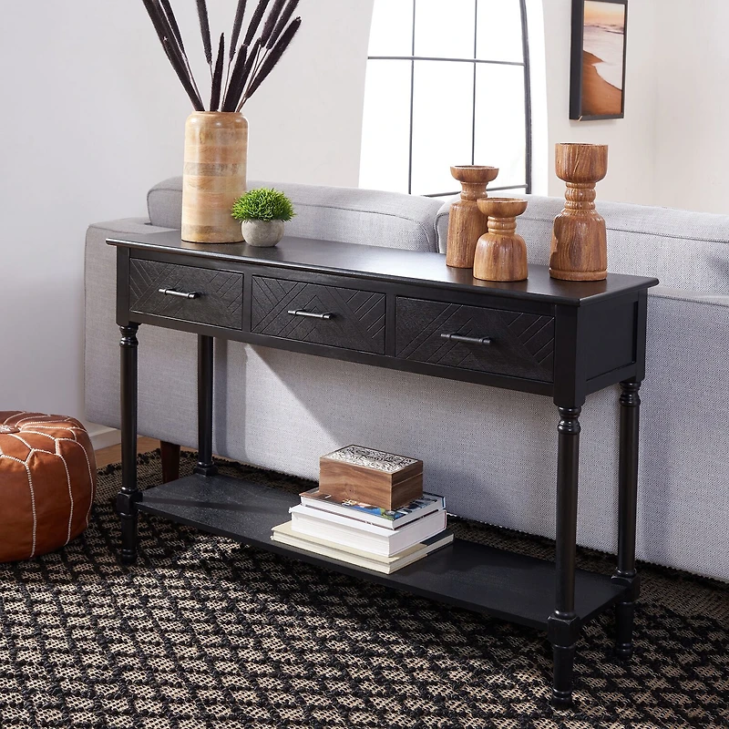 Safavieh Peyton Storage 3-Drawer Console Table