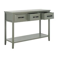 Safavieh Aiden Storage 3-Drawer Console Table