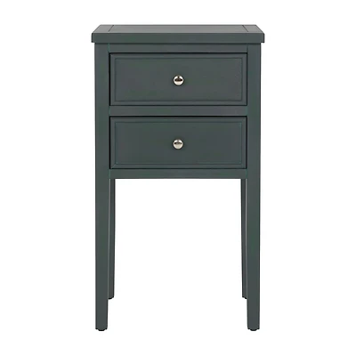Toby 2 Drawer Storage End Table