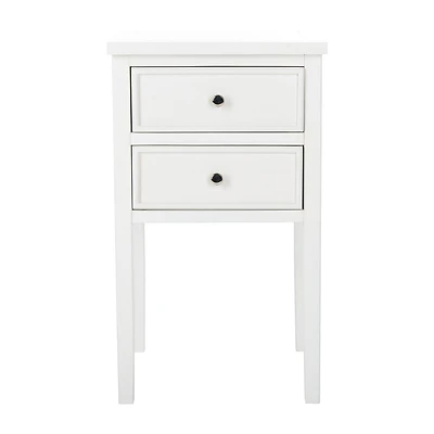Toby 2 Drawer Storage End Table