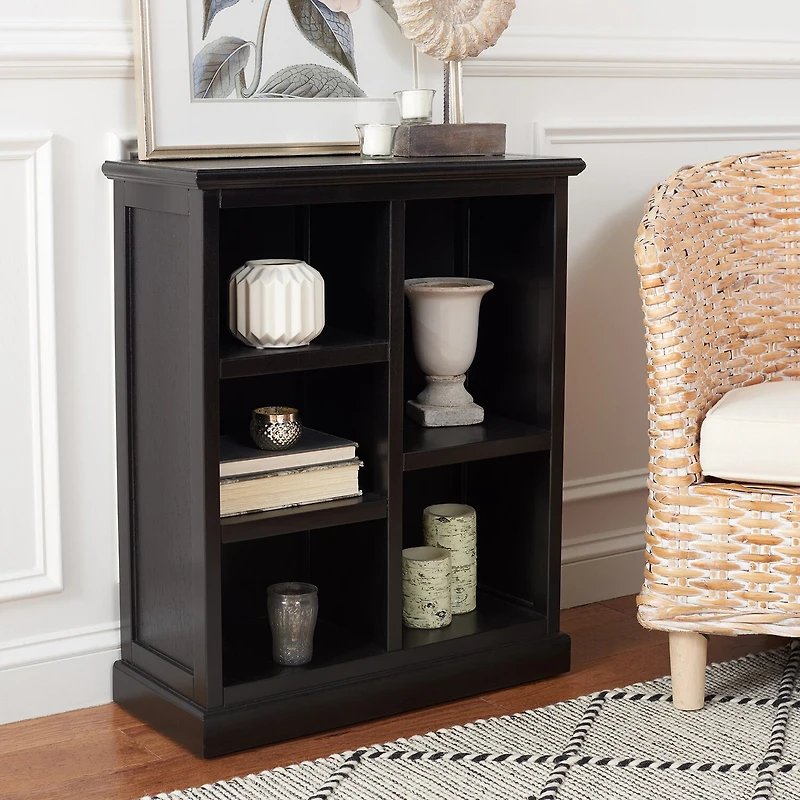 Safavieh Maralah Storage Wood 5-Shelf Cube Unit Bookshelf