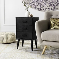 Pomona 3 Drawer Storage End Table