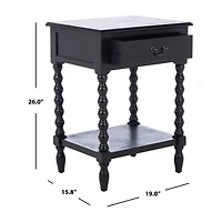 Safavieh Athena Storage 1-Drawer End Table