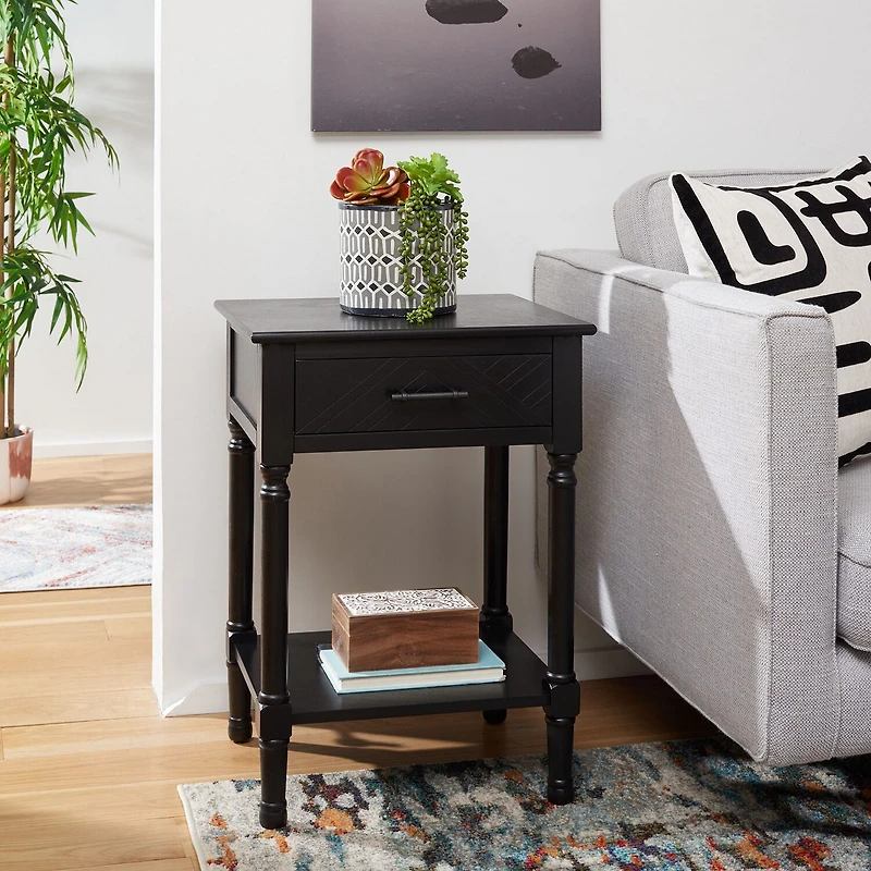 Safavieh Peyton Storage 1-Drawer End Table