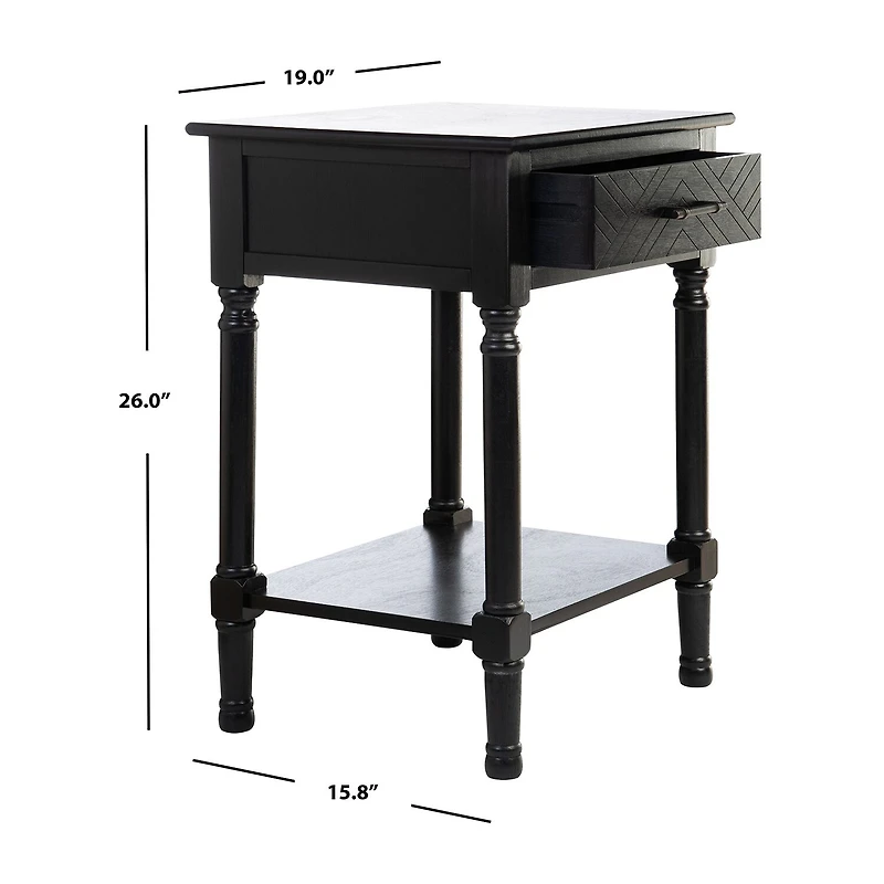 Safavieh Peyton Storage 1-Drawer End Table
