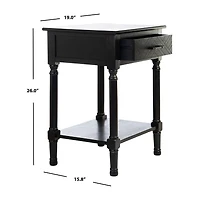Safavieh Peyton Storage 1-Drawer End Table