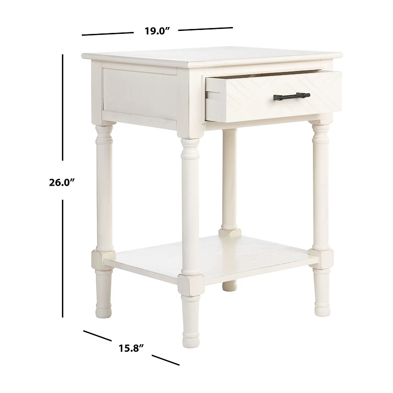 Safavieh Peyton Storage 1-Drawer End Table