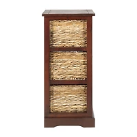Safavieh Halle Storage 3-Drawer End Table