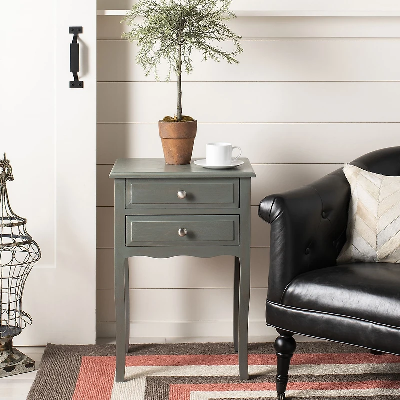 Safavieh Lori Storage 2-Drawer End Table