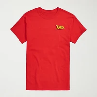 Mens Crew Neck Short Sleeve Regular Fit Marvel Big and Tall Graphic T-Shirt
