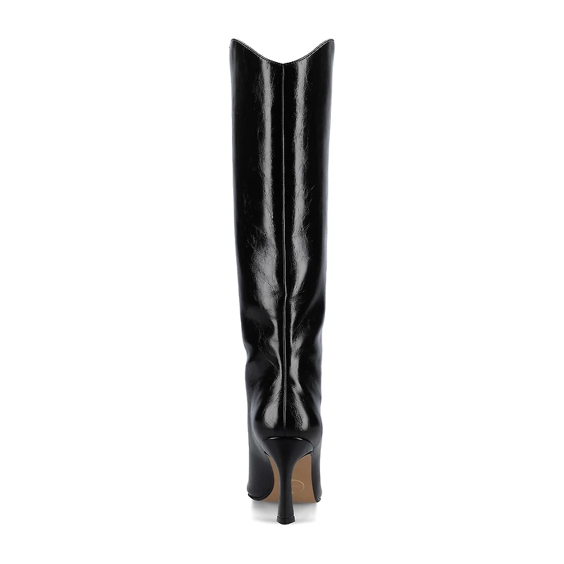 Journee Collection Womens Rehela-Wdwc Wide Calf Stiletto Heel Dress Boots Width