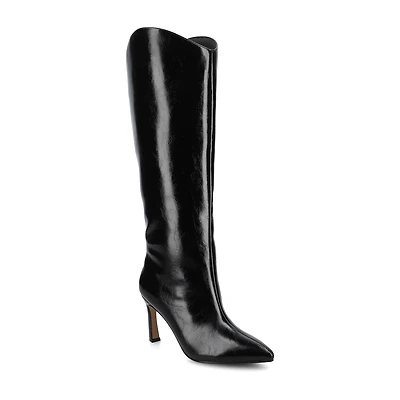 Journee Collection Womens Rehela-Wdwc Wide Calf Stiletto Heel Dress Boots Width