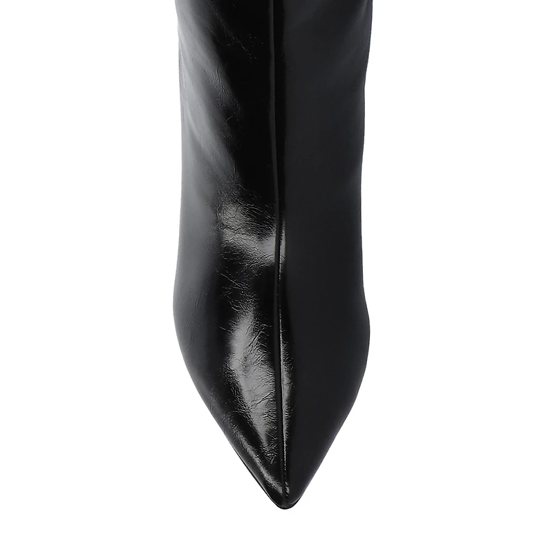 Journee Collection Womens Rehela Stiletto Heel Dress Boots