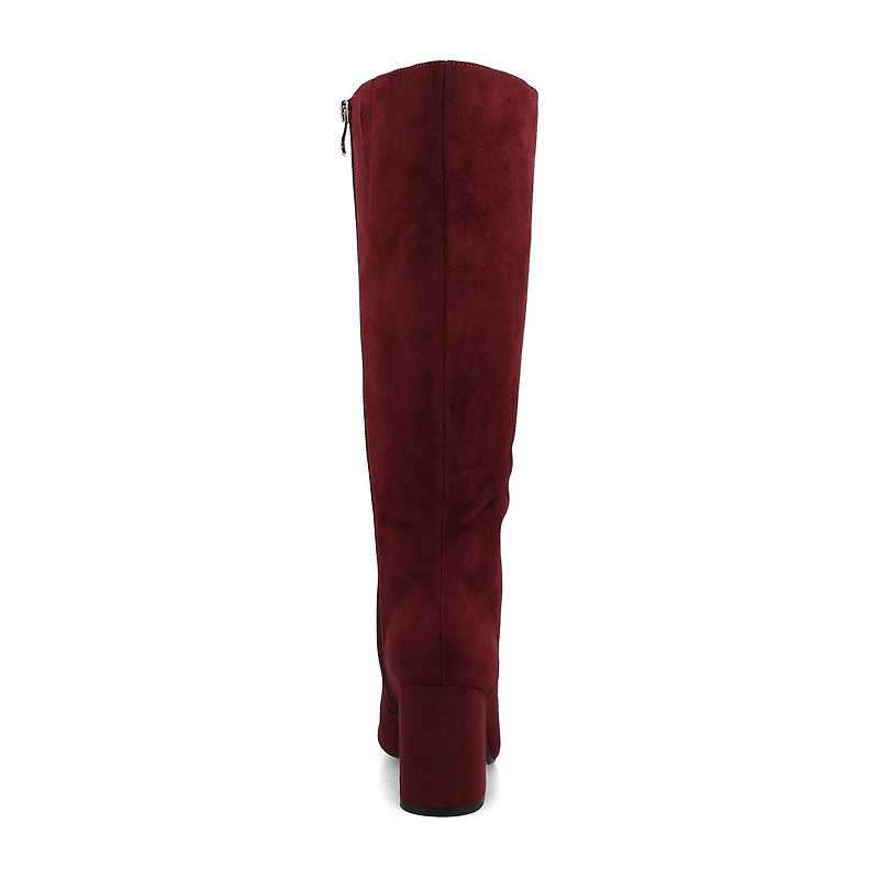 Journee Collection Womens Ameylia Block Heel Dress Boots